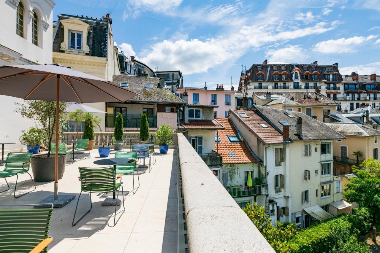 Hotel Belle Epoque Aix-les-Bains Exterior foto